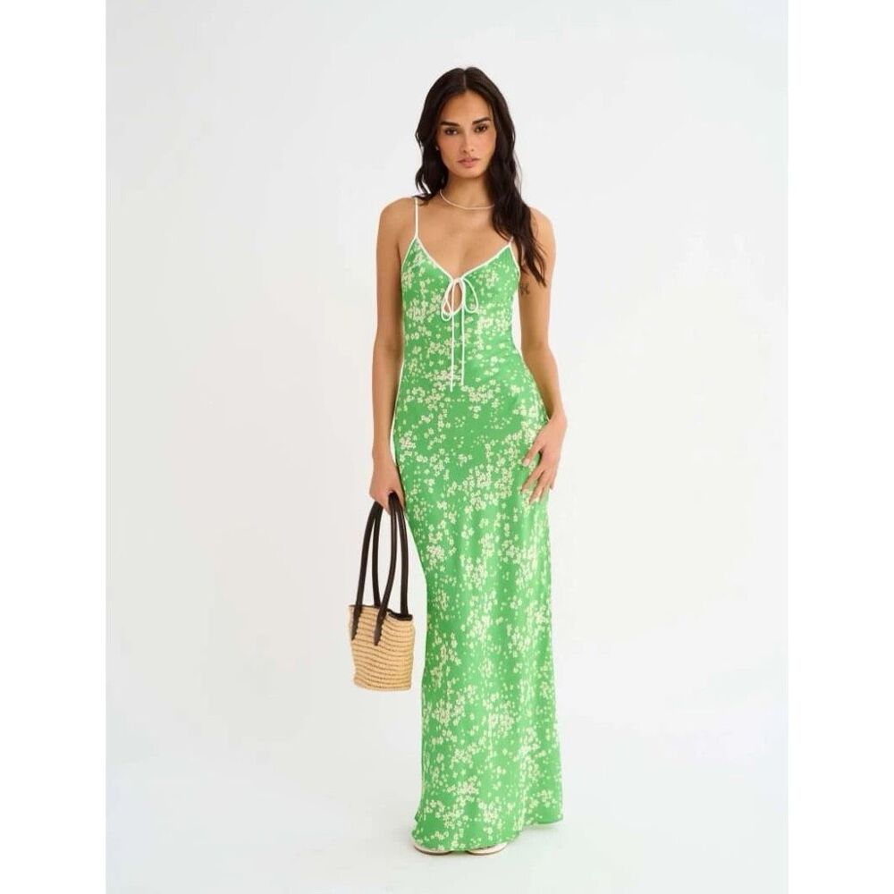RUMORED DAYTONA FLORAL MAXI DRESS XS